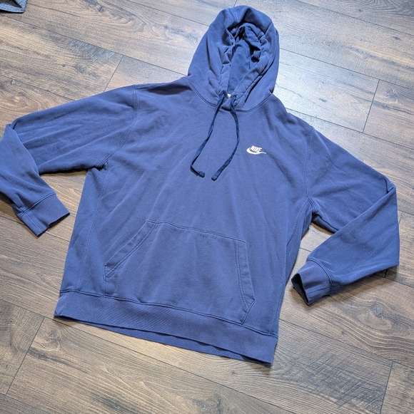 Nike Tops - Nike‎ Women's Navy Blue Hoodie Size Large